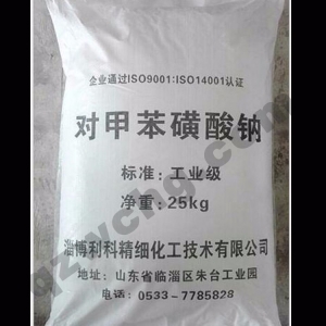 對甲苯磺酸鈉，C7H7NaO3S